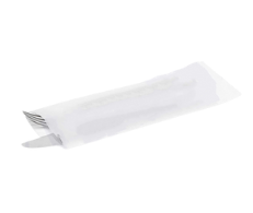 White envelope for utensils 4x24 - 60x100pcs.