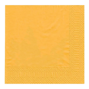 Салф жълти лукс 33/33 см, 2пл., 18х85бр